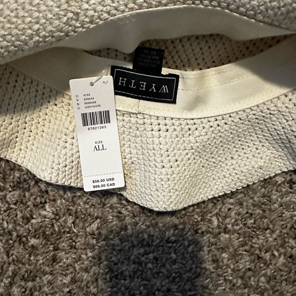 Anthropologie/Wyeth seashell bucket hat - Picture 4 of 4